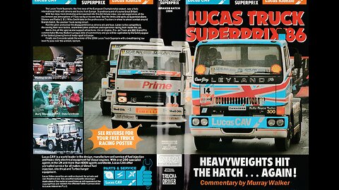 Lucas Trucks Superprix '86 (Truck Racing, Brands Hatch, 1986)