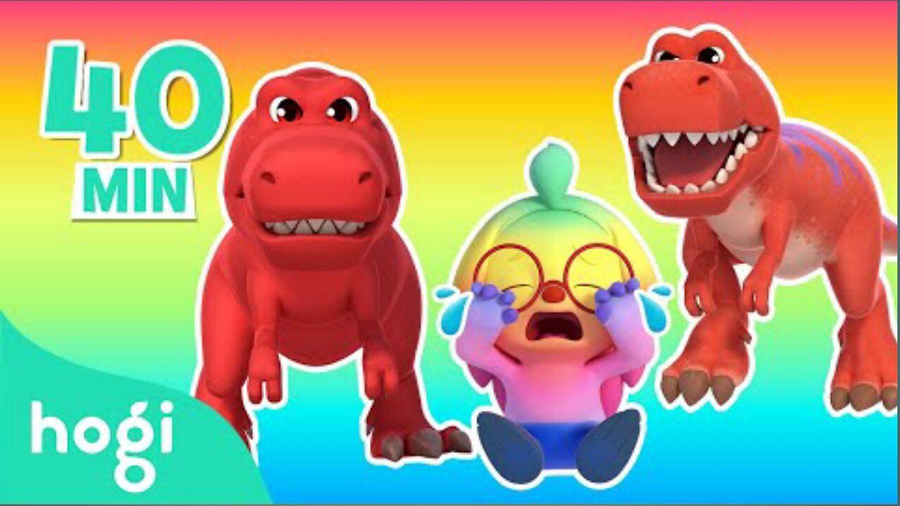 BEST SONGS of the MONTH | Dinosaurs for Kids | Jingle Play | Hospital Play | Hogi Colors