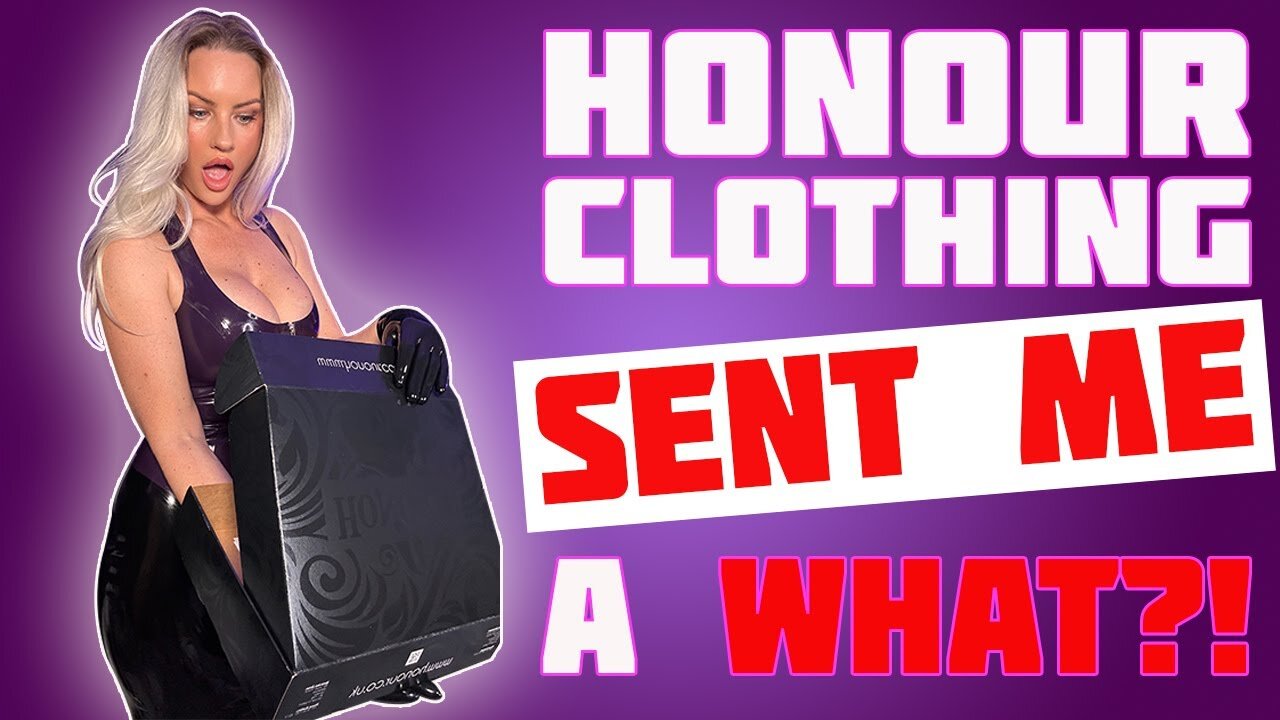 Honour Clothing Latex Mystery Box Unboxing and Try On Haul *4K*