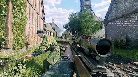 Invasion Of Normandy ｜ Enlisted Gameplay ｜ Ver-Sur-Mer South (Allies) ｜ No Commentary