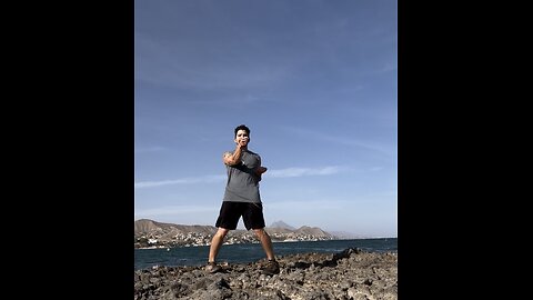 Siu Nim Tao at La Illeta Alicante Spain! #yeshua #jesus #wingchun #kungfu #hiking #nature