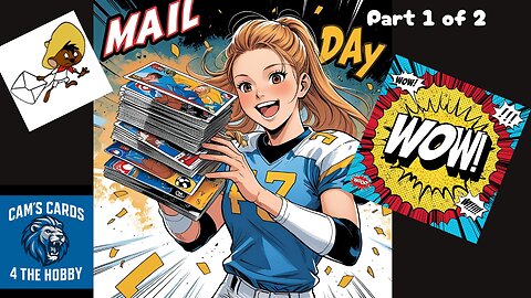 Football Cards at a yard sale?? and a big mail day