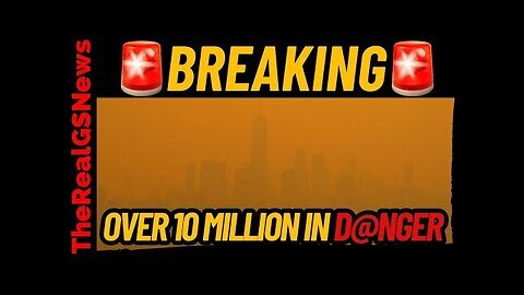 ALERT! OVER 10 MILLION AMERICANS TOLD TO STAY INSIDE - TOXIC IN THE AIR - EMERGENCY DECLARED 🚨