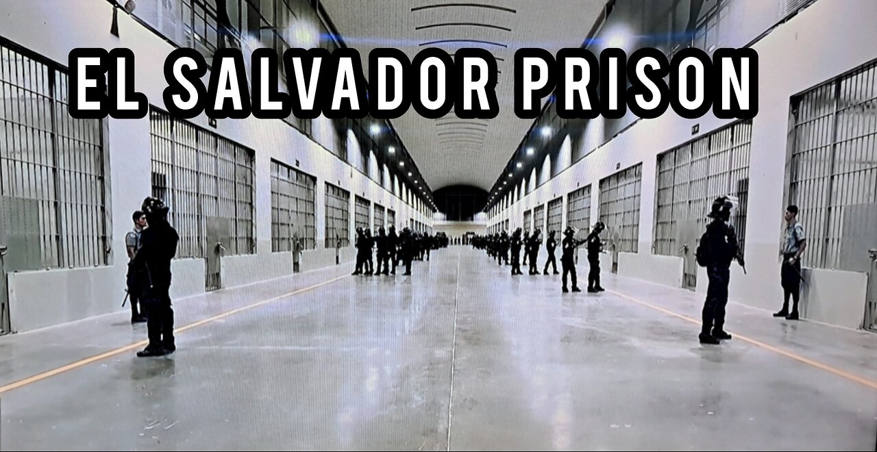 THIS PICTURE WAS TAKEN INSIDE THE EL SALVADOR PRISON CELL.