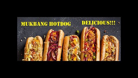 Mukbang ASMR: Hot Dog - Oklahoma Sausage Bánh mì kẹp xúc xích ホットドッグ 핫도그 Хотдог ฮอทดอก Cov dev kub