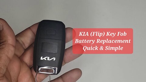 2014 2024 Kia Key Fob Battery Replacement None Remote Start