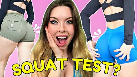 Dessyy - 4k Tight yoga leggings⧸shorts try on haul! - Girl in shorts Haul