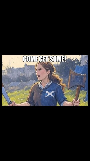 Sluagh-Ghairm! 'Young Queen Of Scots' Trends As 14-Year-Old Lass Bravely Defies A Would-Be Predator