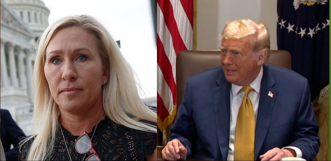 Marjorie Taylor Greene Clashes With Trump Over Epstein
