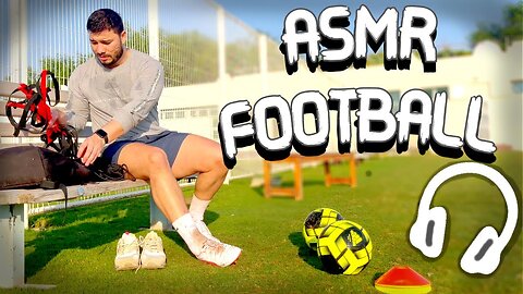 Soccer ASMR Practice in Puma KING