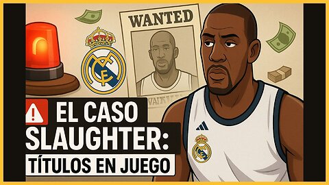 🚨 Caso Slaughter: ¿Fraude y Pérdida de Títulos para el Real Madrid? 🔍🏀