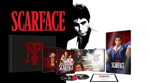 Scarface [Ultimate Collector's Edition IconART with SteelBook 4K UHD + Blu-ray + Digital]