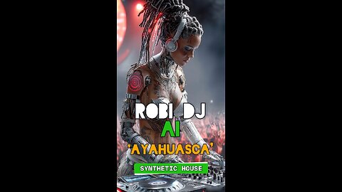 AI Robot DJ "Ayahuasca" Synthetic House Style