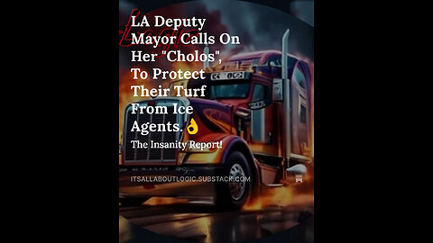 LA Deputy Mayor Calls On Her "Cholos", To Protect Their Turf From Ice Agents.👌
