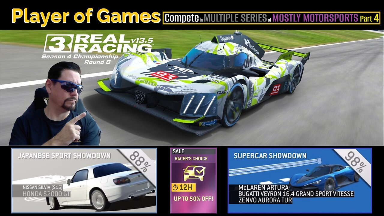 Player of Games: Real Racing 3 Update 13.5: Compete in MULTIPLE SERIES of MOSTLY MOTORSPORTS Part 4