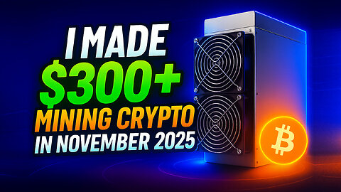 I Made $300+ Mining Crypto in November 2025