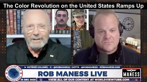 The Color Revolution on the United States Ramps Up | The Rob Maness Show EP 610
