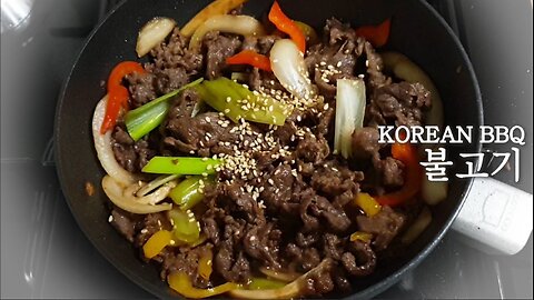 Bulgogi - Sliced and seasoned Korean BBQ - Easy Korean Cooking