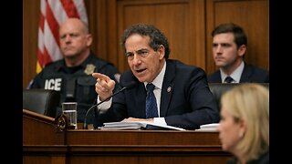 Raskin demands Gov. Noem and condemns masked ICE agents as "domestic terrorists."