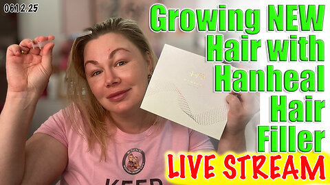 Live Growing New Hair with Hanheal Hair Filler, AceCosm.com and code Jessica10 Saves