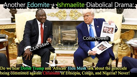 Trump & "White Genocide" in S. Africa: He Praised Arab Muslims For Massacring Ethiopian Christians