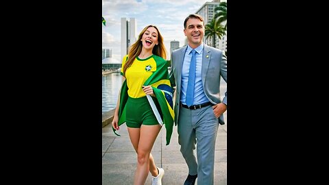 Luna apoiando Flávio