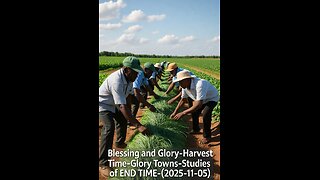 Blessing and Glory-Harvest Time-Glory Towns-Studies of END TIME-(2025-11-05)