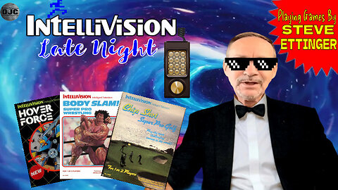 INTELLIVISION LATE NIGHT - Playing Games by Steve Ettinger