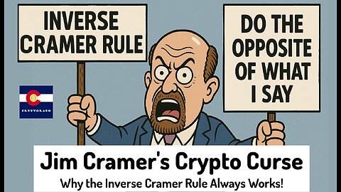 Jim Cramer's Crypto Curse - Why the Inverse Cramer Rule Always Works!