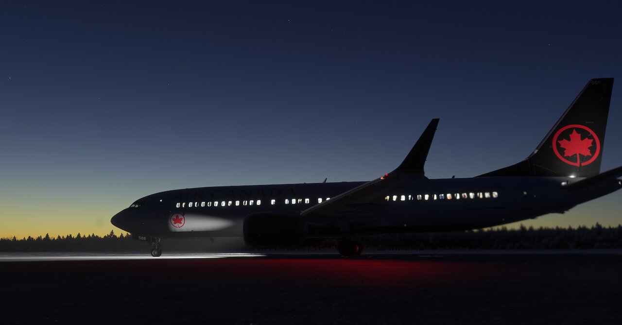 Air Canada charter flight- Firebag(CYFI) to Calgary / MSFS 2024