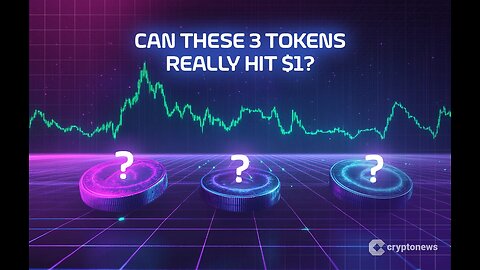 Can These 3 Tokens Really Hit $1? Charts Say It’s Possible