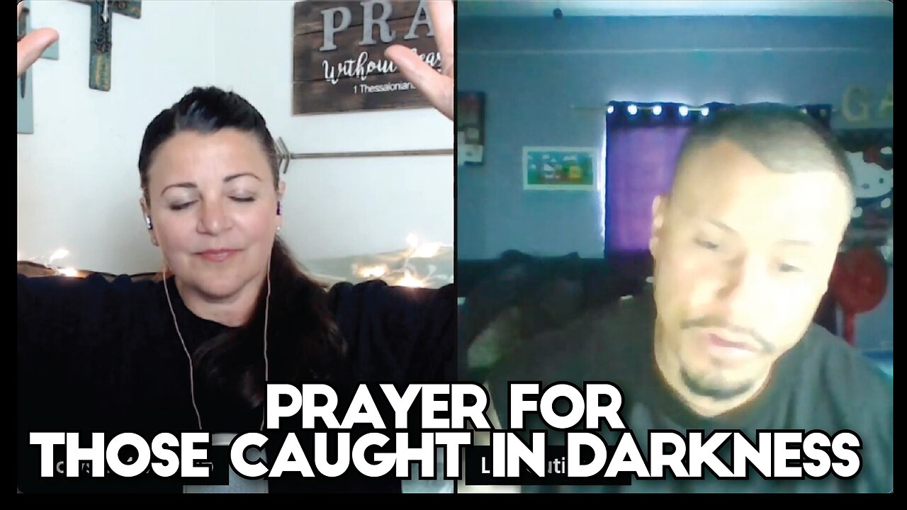 Prayer of hope for those caught in darkness and addiction. GOD CAN SAVE YOU!
