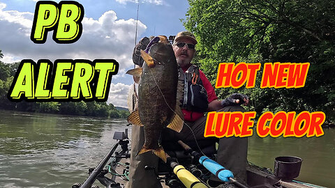 Personal Best on NEW Lure Color!