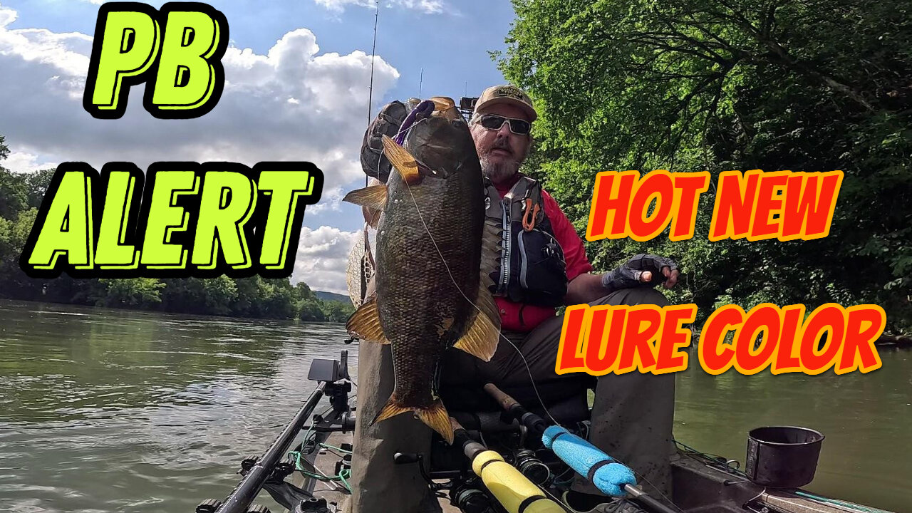 Personal Best on NEW Lure Color!