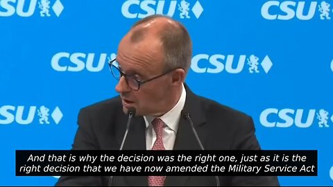 🪖 Merz threatens mandatory military service for young Germans