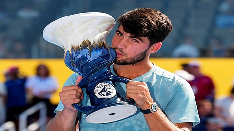 Alcaraz wins Cincinnati Open title after ill Sinner retires