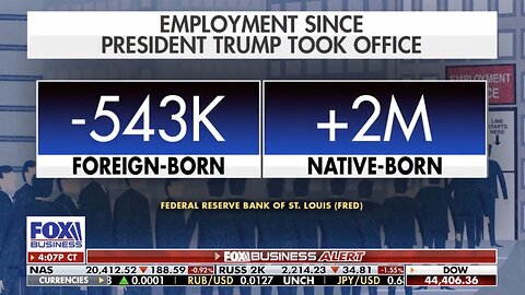 #AmericaFirst 2 Million New Jobs Secured For American Born Workers Since January 2025