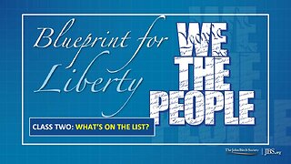 Class 2: What’s On the List?