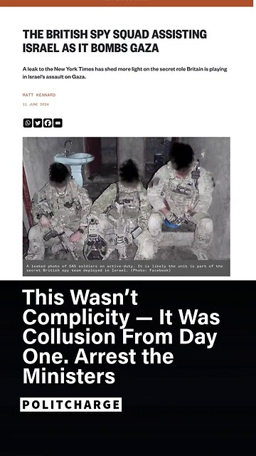 UK ministers need to be arrested