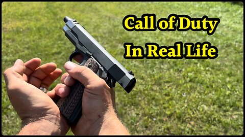 Call of Duty in Real Life Tisas 1911 45ACP U.S Army Model