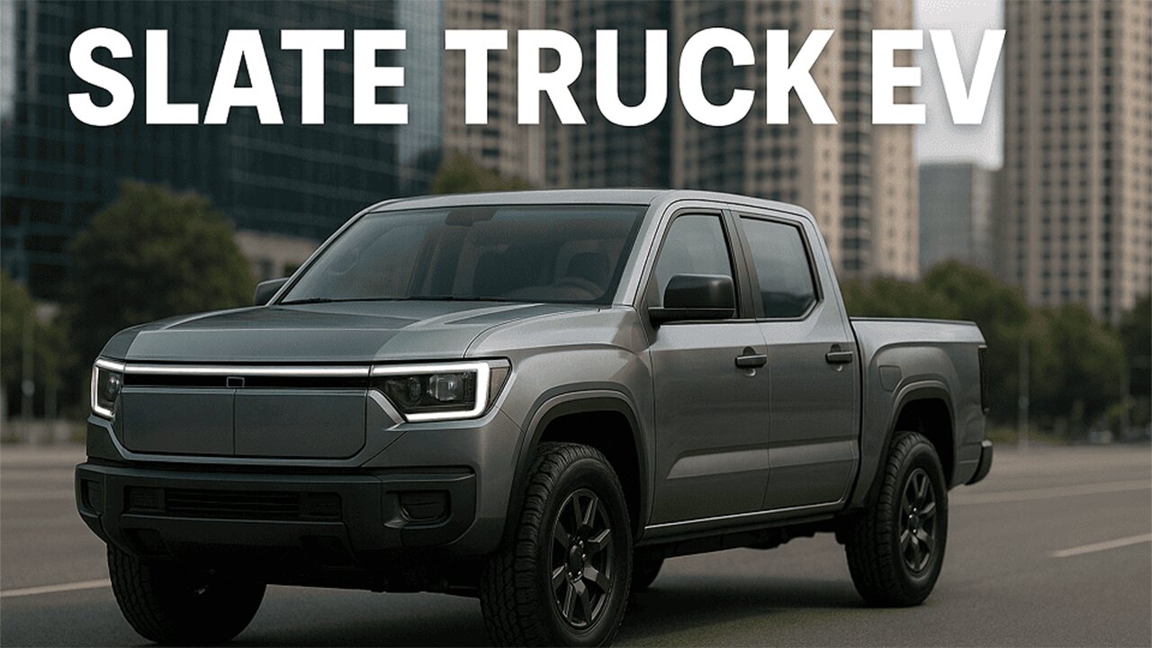 2027 Slate Truck EV Fully Customizable Electric Pickup Under 28,000