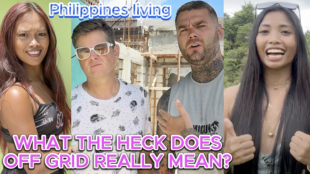 🇵🇭 Filipina Explains WHAT THE HECK DOES OFF GRID MEAN??? TINY HOUSE ISLAND FAMILY PHILIPPINES LIVING
