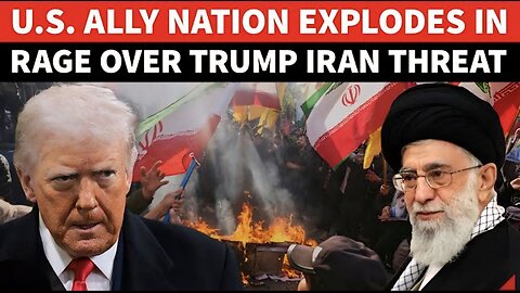 U.S. Ally Nation Goes Berserk; Torches American Flags, Rallies In Support Of Iran & Khamenei