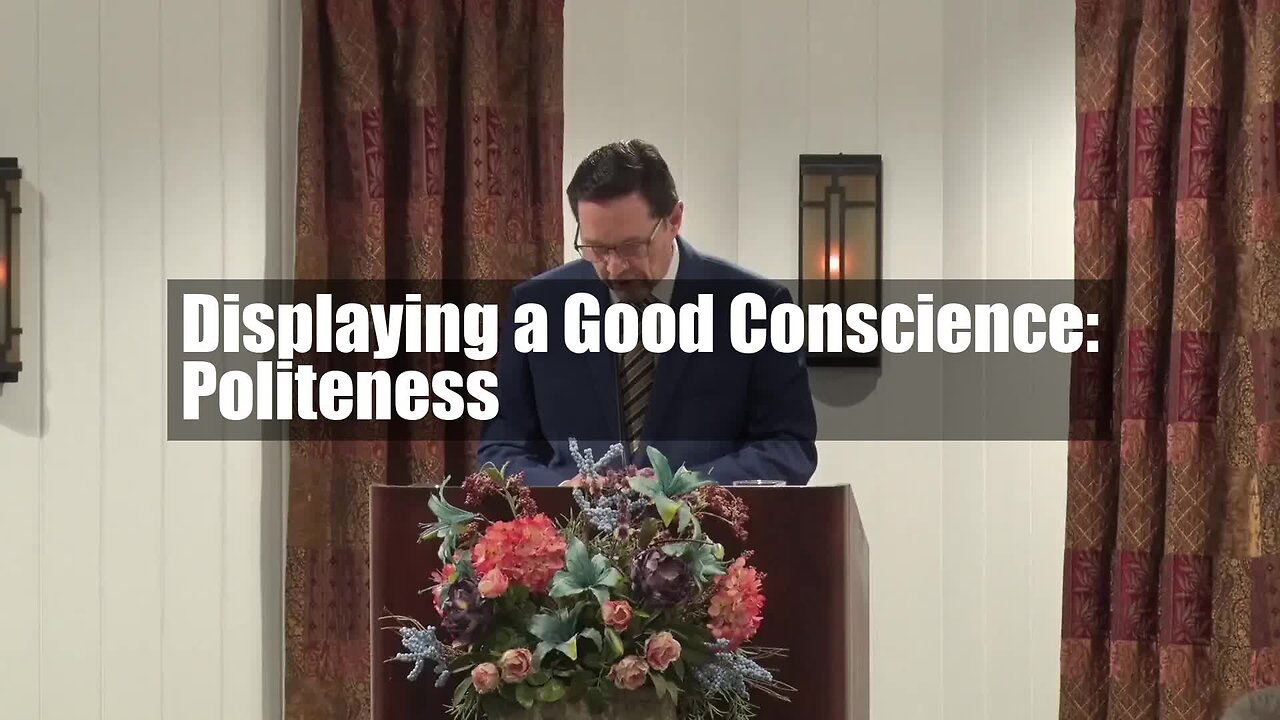 Displaying a Good Conscience: Politeness