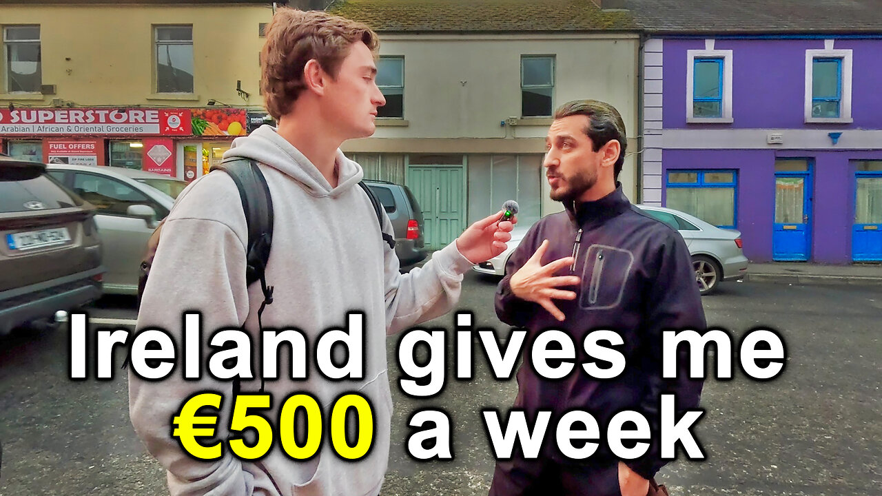 I'm Irish Now" Syrian Migrant Receives €500 a Week from Ireland