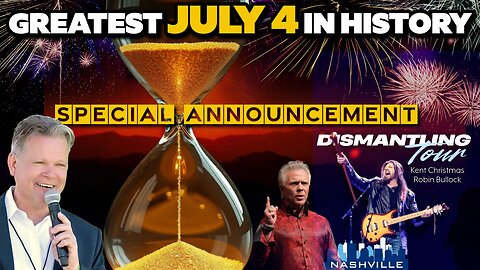 The Dismantling Begins, the Greatest July 4th Celebration In History!! Bo Polny