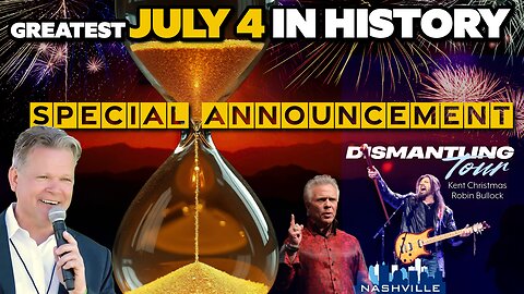 The Dismantling Begins, the Greatest July 4th Celebration In History!! Bo Polny
