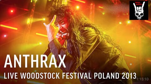 Anthrax - Live @ Woodstock Festival Poland 2013 (Full Concert)