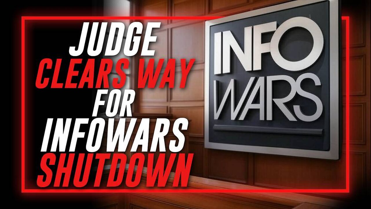 BREAKING EXCLUSIVE: Federal Judge Clears Way For Infowars Shutdown!!!
