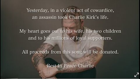 Tom MacDonald - NEW VIDEO…Rest In Peace Charlie 🙏🏻❤️